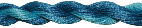 ThreadworX Overdyed Floss | 1056 Turquoise Blue