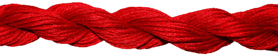ThreadworX Overdyed Floss | 10891 Fire Engine Red