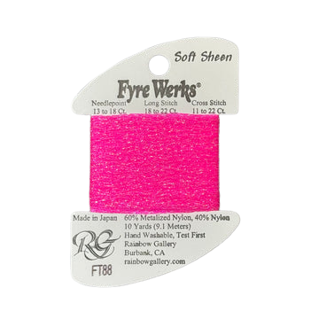 Fyre Werks Soft Sheen | FT88 Super Pink