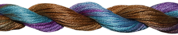ThreadworX Overdyed Floss | 1011 Indian Tapestry