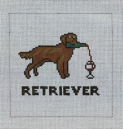 Retriever Red Wine Coaster