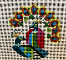 Abstract Peacock