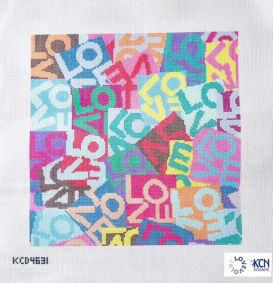 Multicolor Lovevolve Pillow