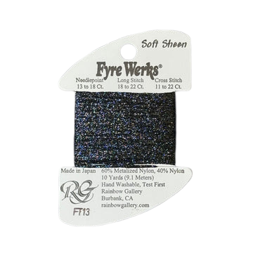 Fyre Werks Soft Sheen | FT13 Charcoal