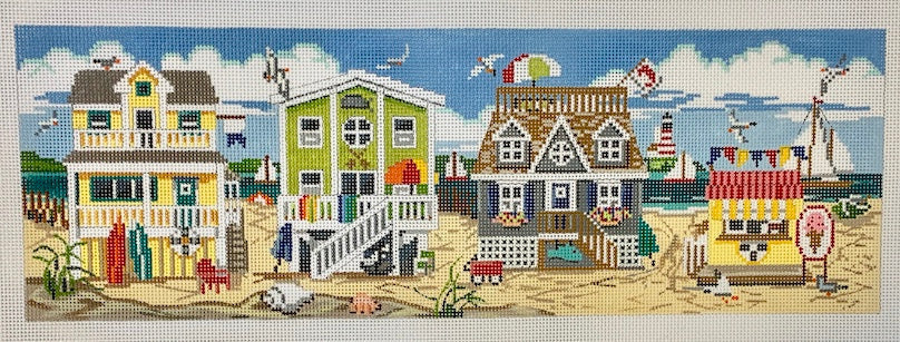 Beach Houses Scene