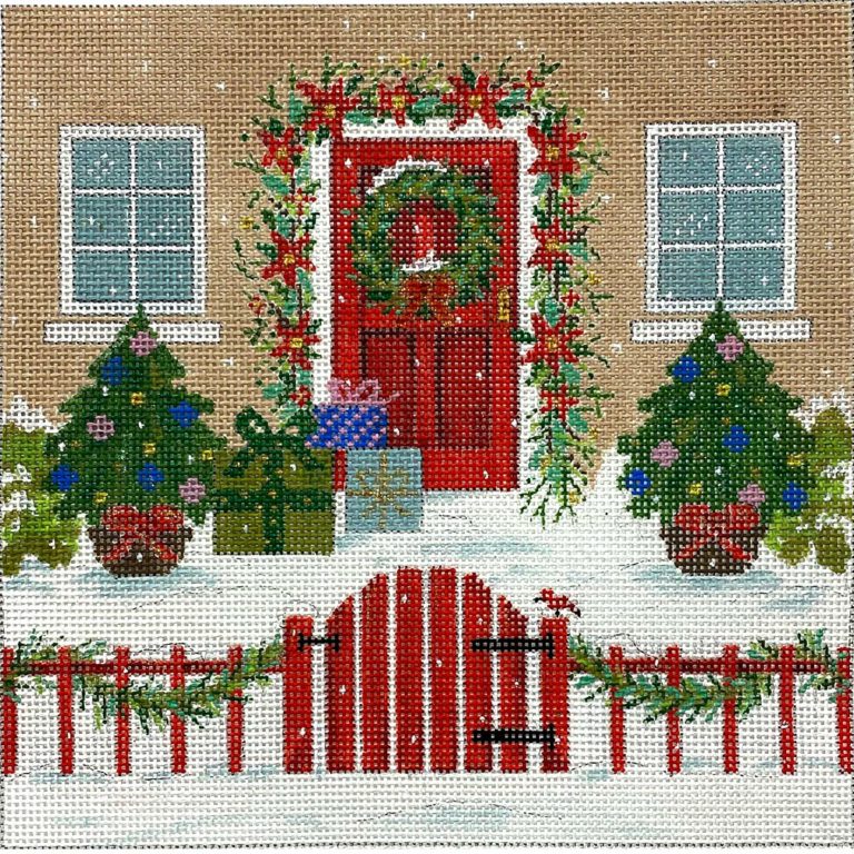 Holiday House Red Fence