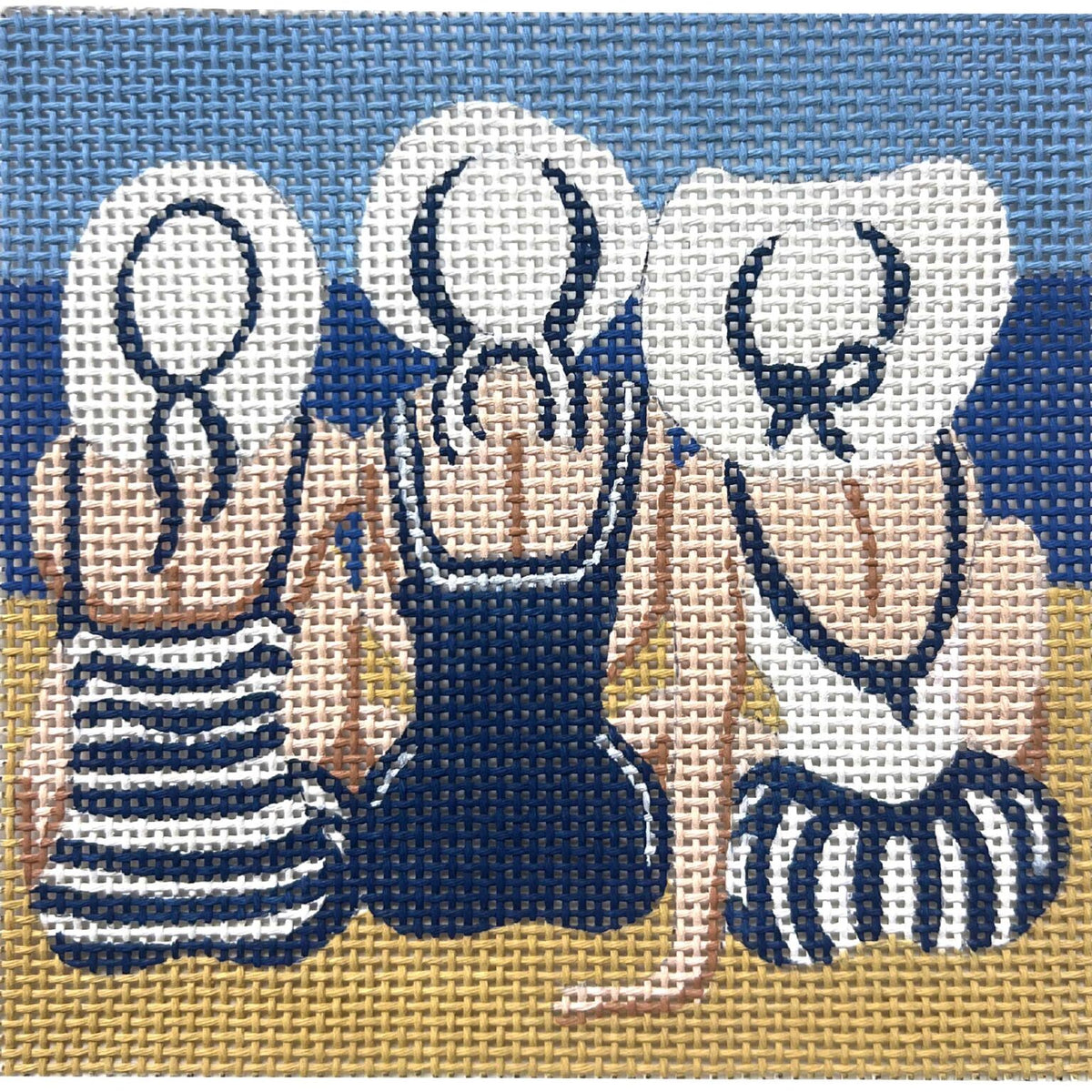 Three Ladies on Beach