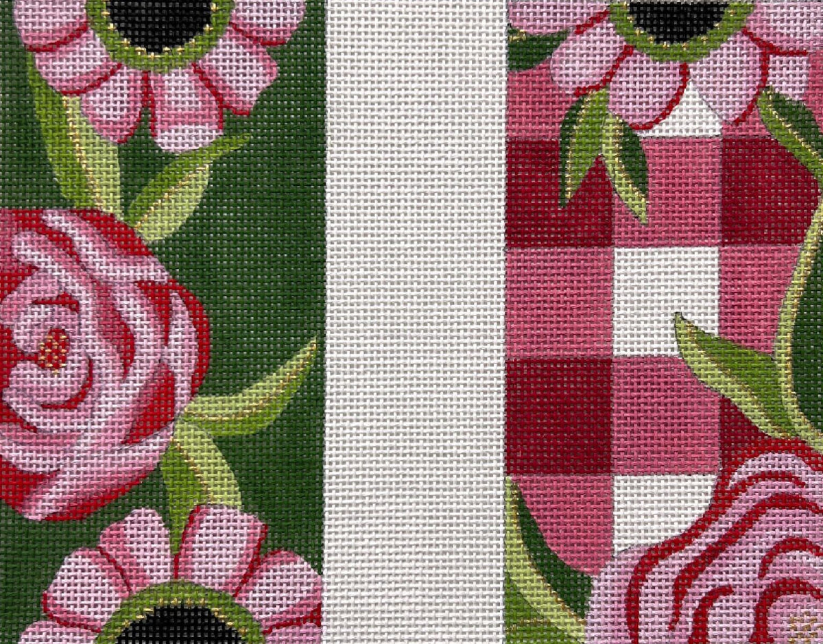 Pink Floral & Gingham Eyeglass (Trunk Show)