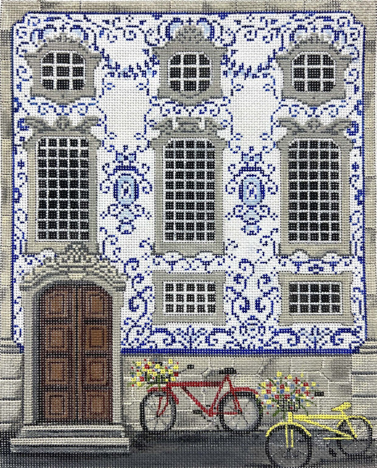 Portuguese Facade w/ Bikes