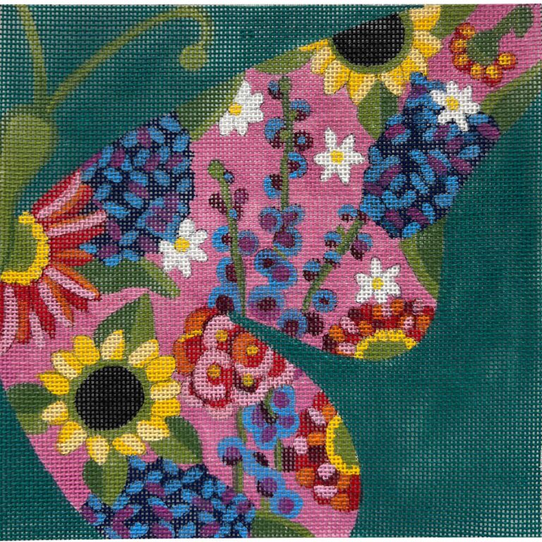 Small Half Butterfly - Teal (Trunk Show)