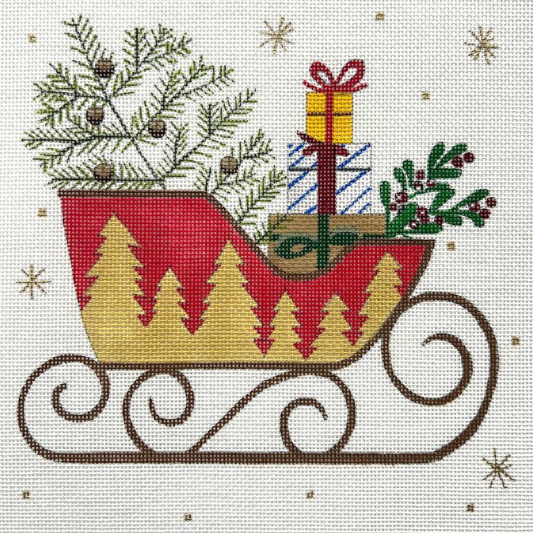 Sleigh w/ Tree & Gifts