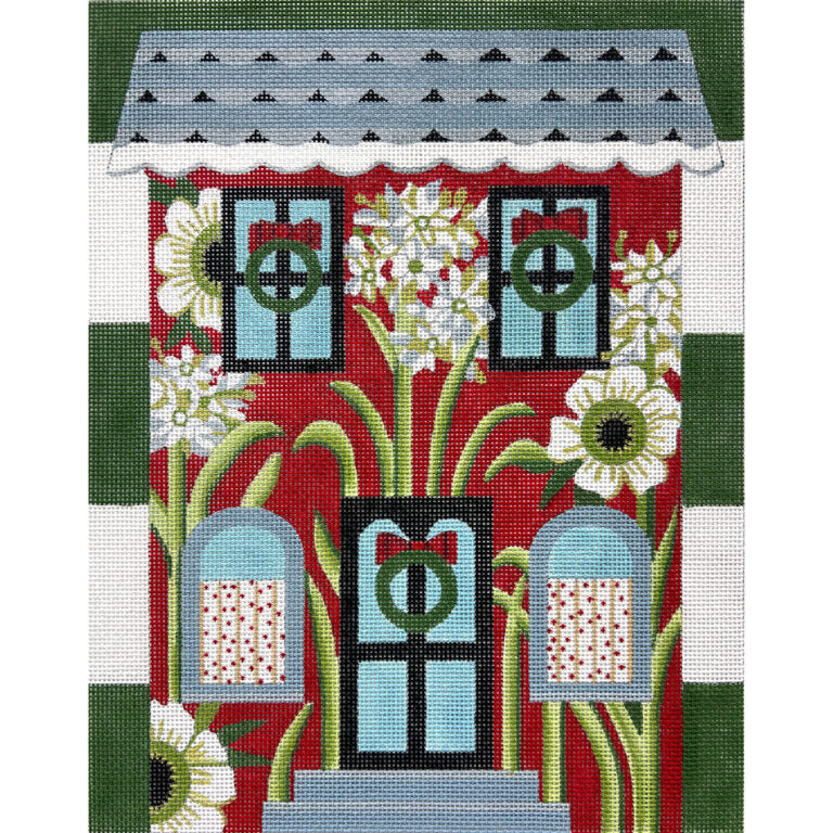 Christmas Flower House