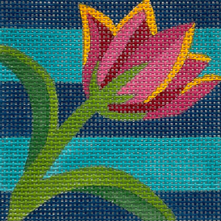 Tulip on Stripes