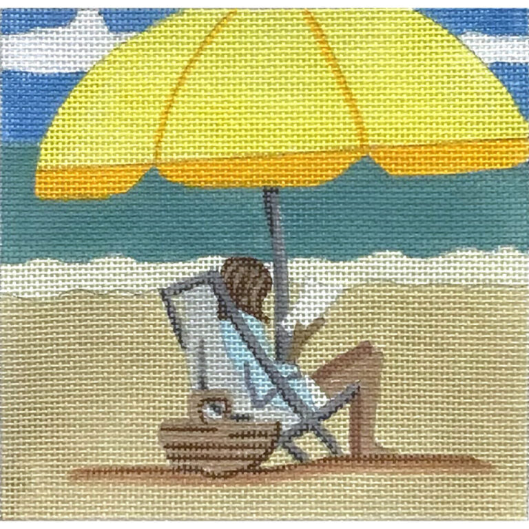 Yellow Beach Umbrella