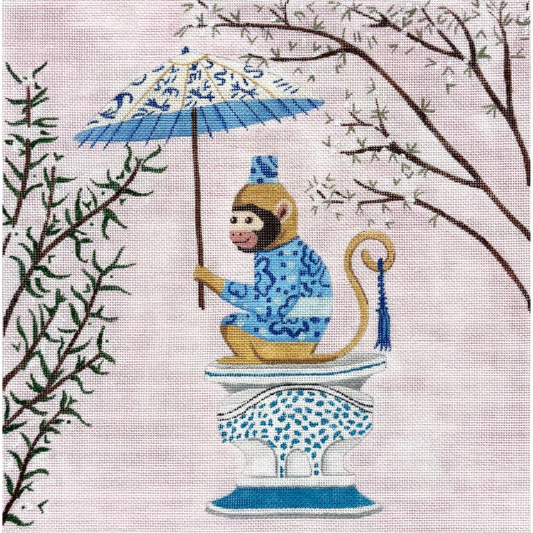 Monkey w/ Umbrella