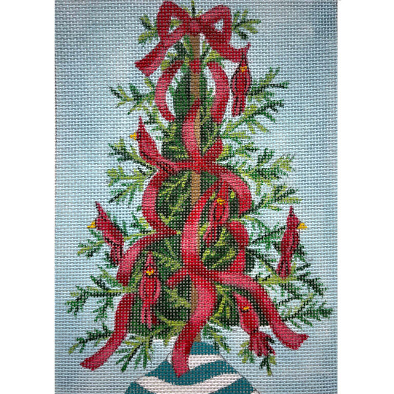 Cardinal Xmas Tree