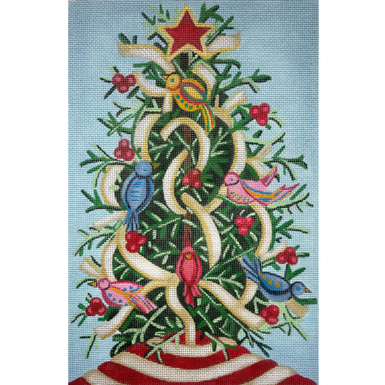 Birdie & Berries Xmas Tree