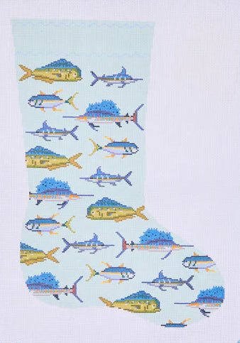 Fish Stocking – Seaside Needlepoint