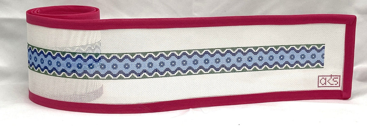 Ric Rac Belt (Blue/Green)