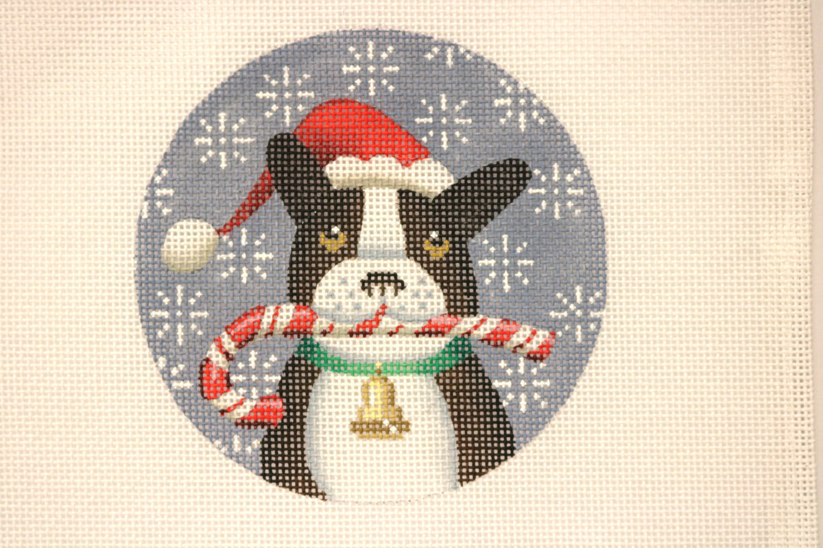 French Bulldog Xmas Circle