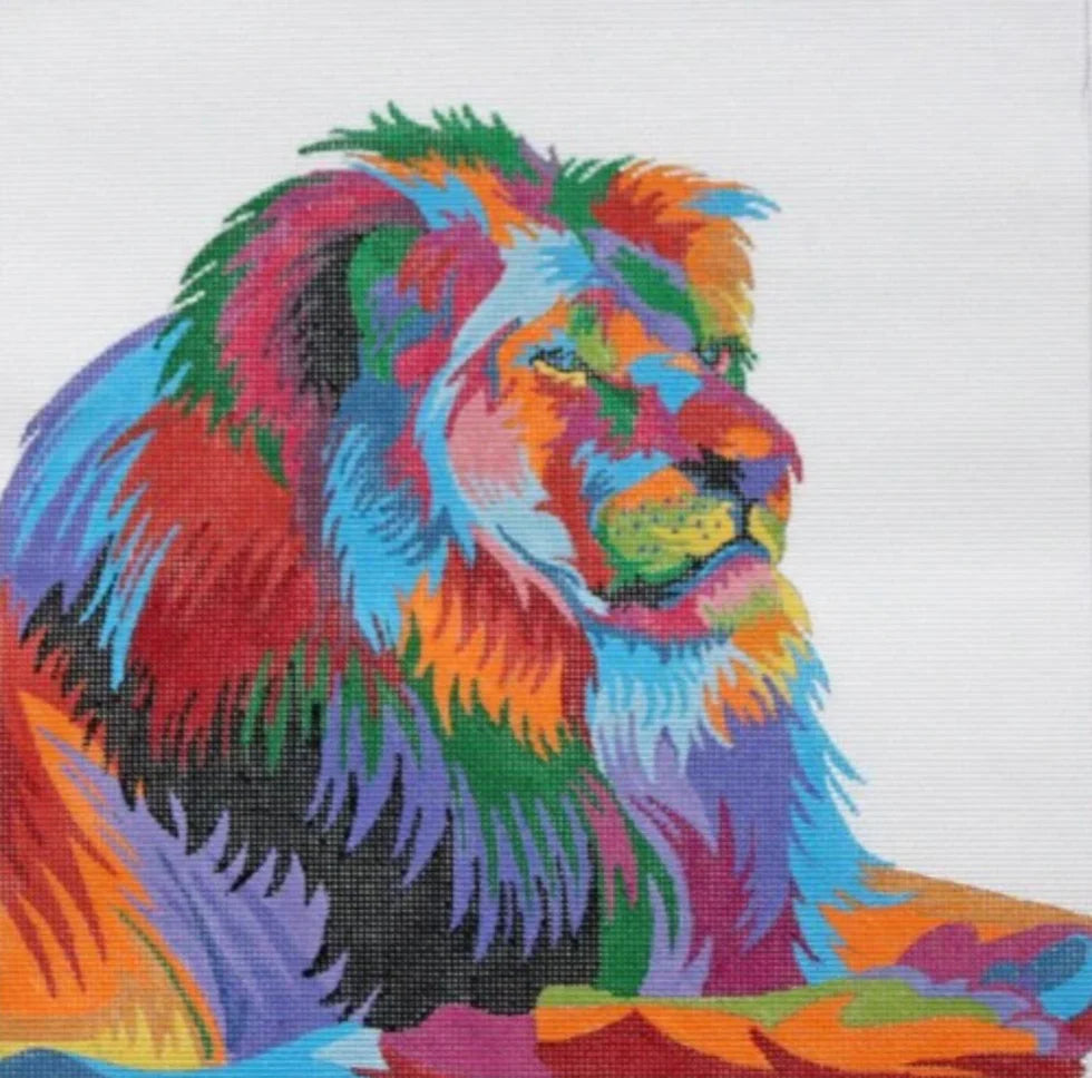 Colorful Lion