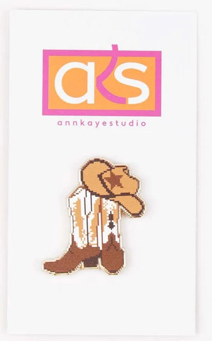 Brown Boots Needleminder