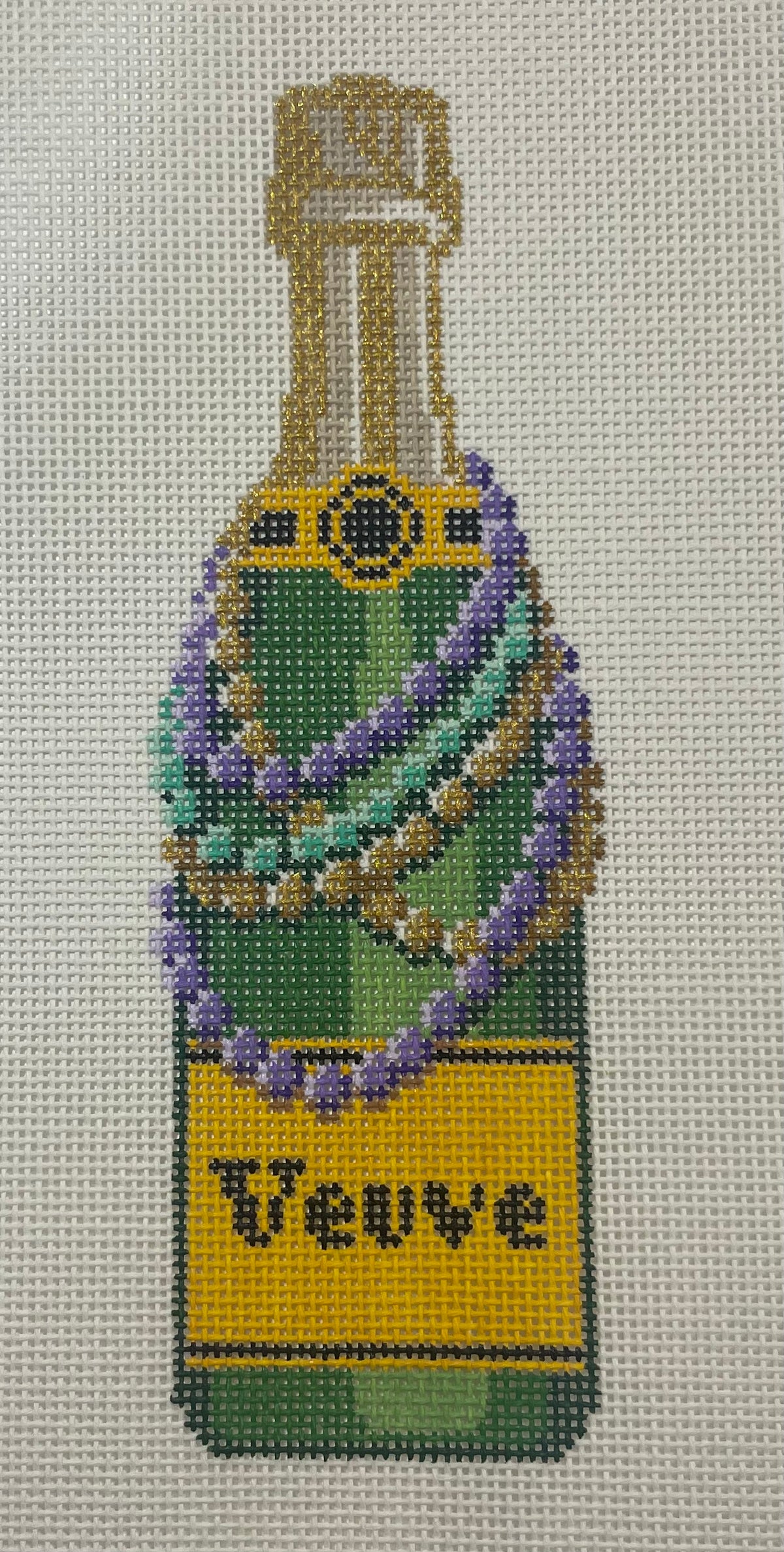 Veuve Bottle - Mardi Gras