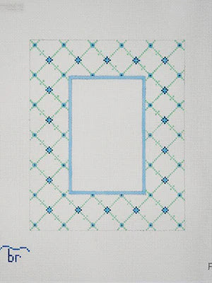 Frame - Periwinkle and Teal