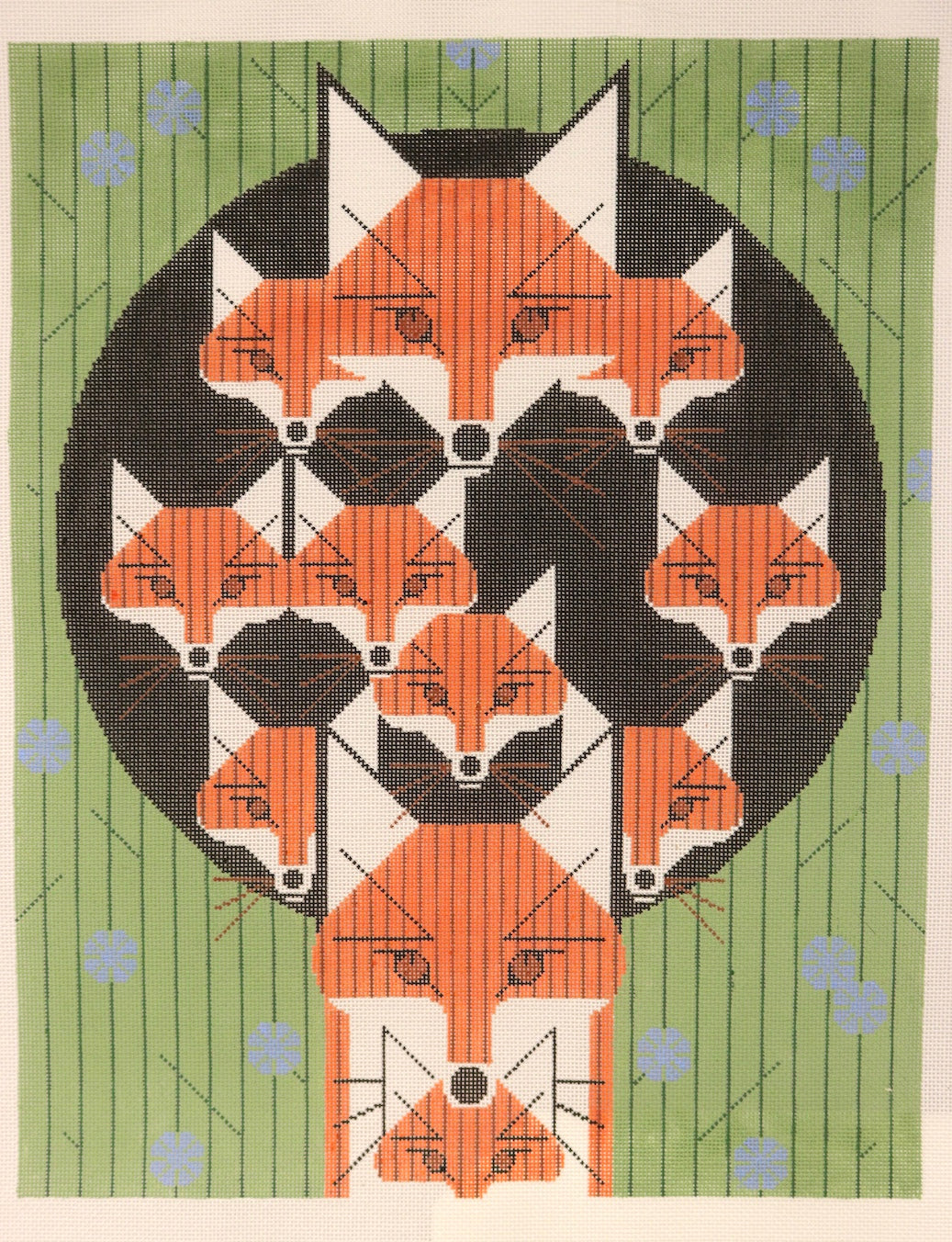 Fox Similes – Seaside Needlepoint