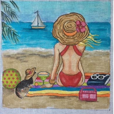 Girl at the Beach
