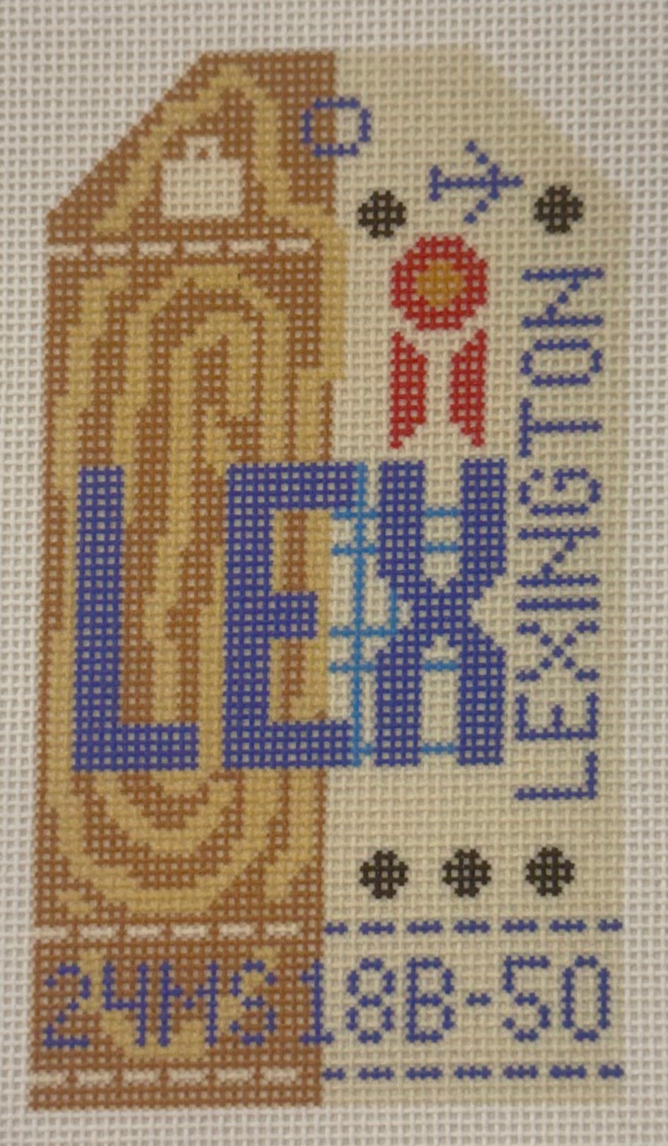 Lexington Retro Travel Tag