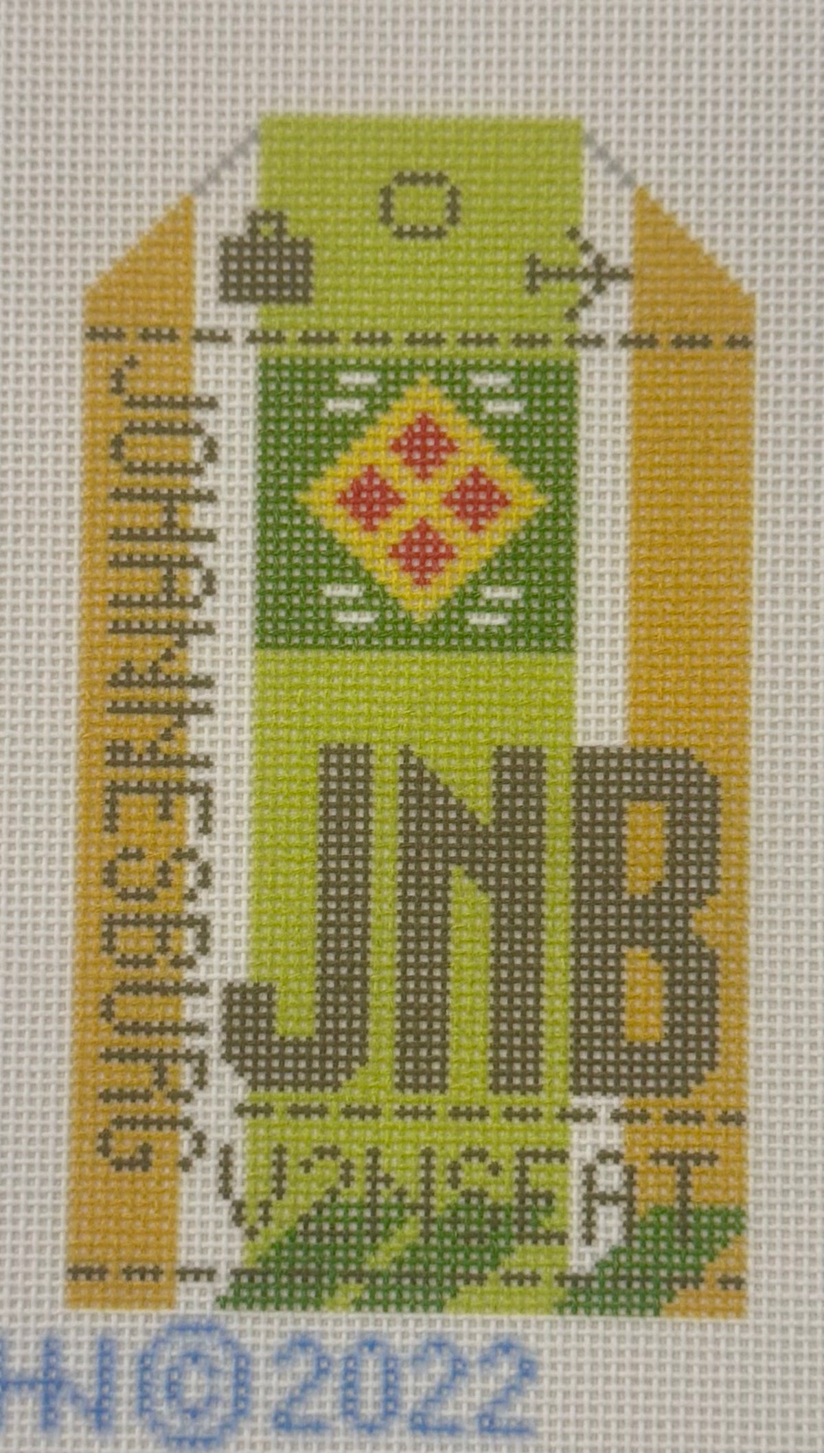 Johannesburg Retro Travel Tag