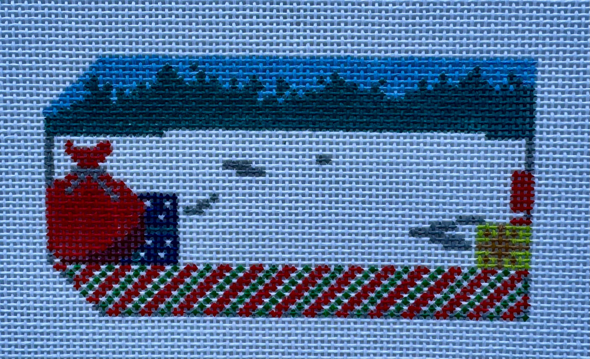 Santa Express Stocking Nametag