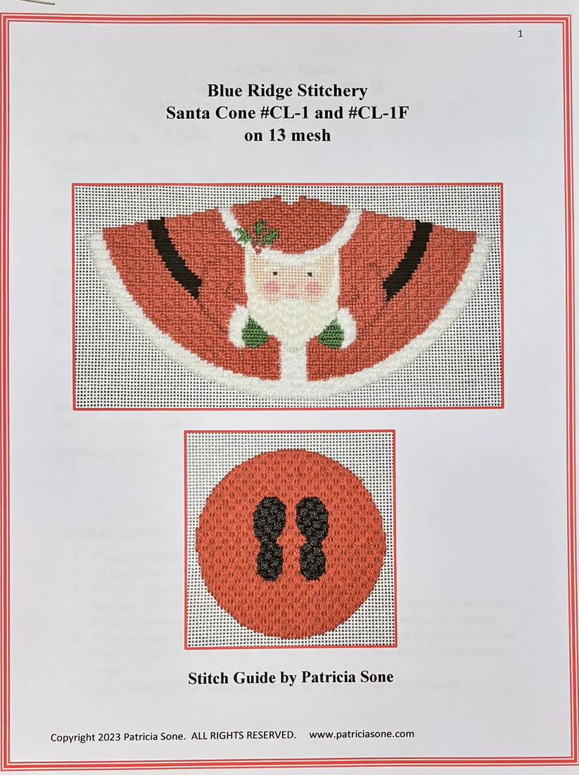 Stitch Concept - Santa Claus 3D Cone w/ Feet