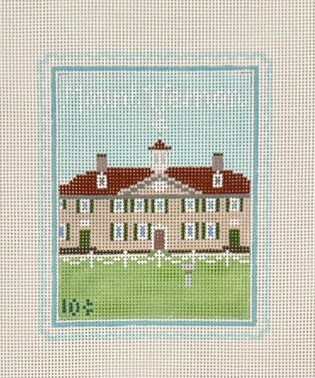 Mount Vernon Travel Stamp