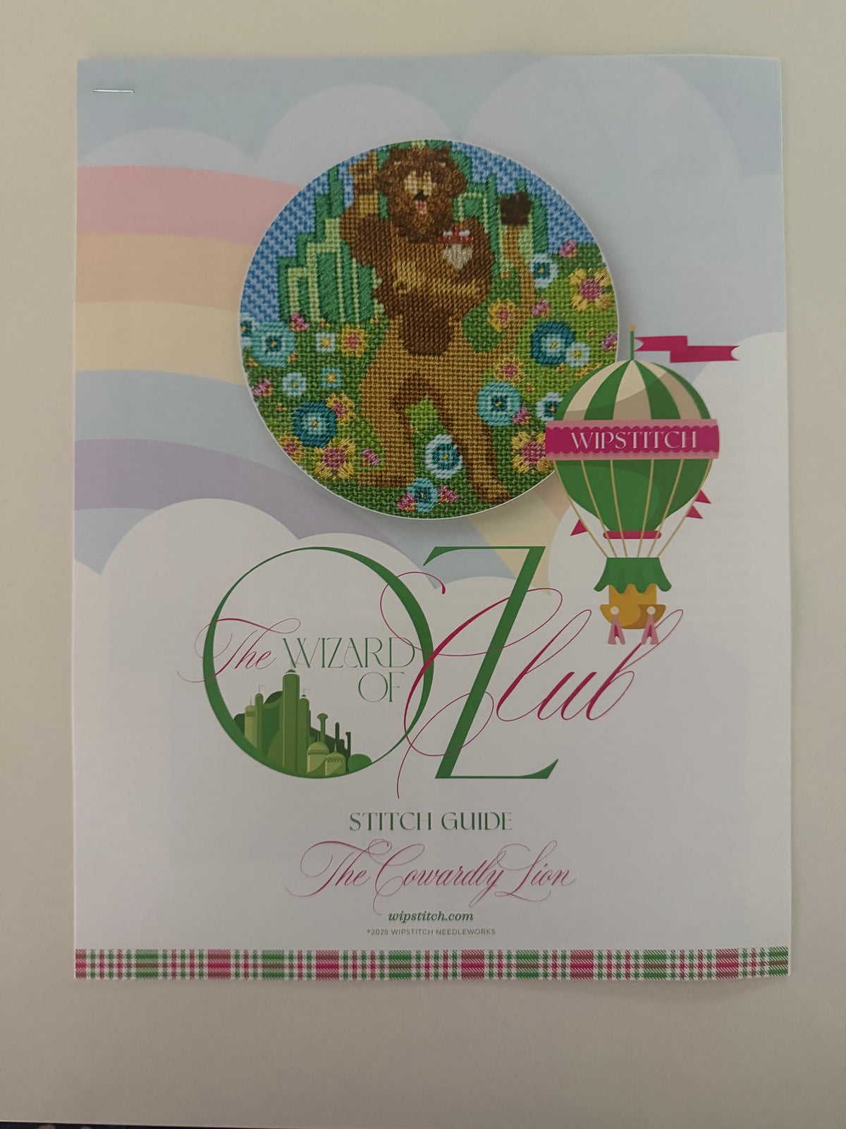 The Cowardly Lion with Stitch Guide