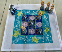 Mermaids & Dolphins Tic Tac Toe Board & Pieces