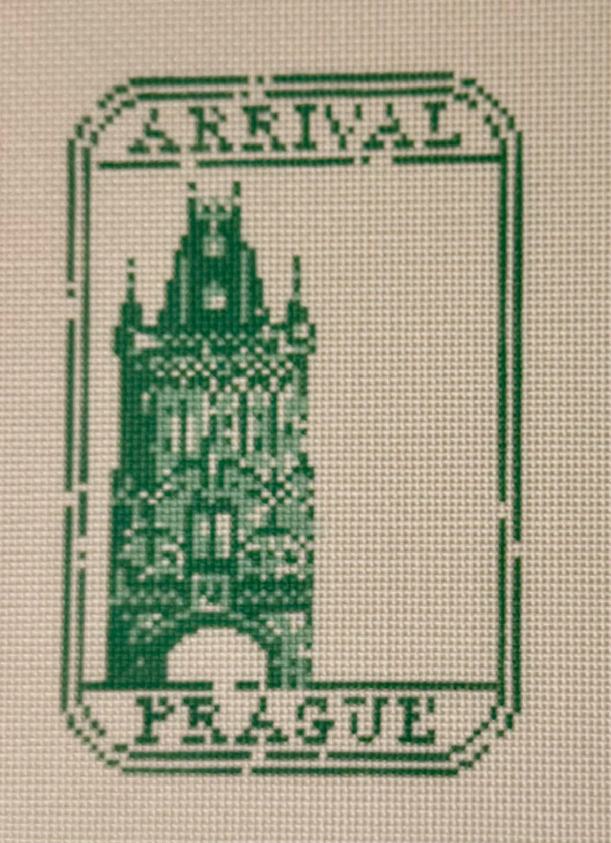 Prague Passport Stamp