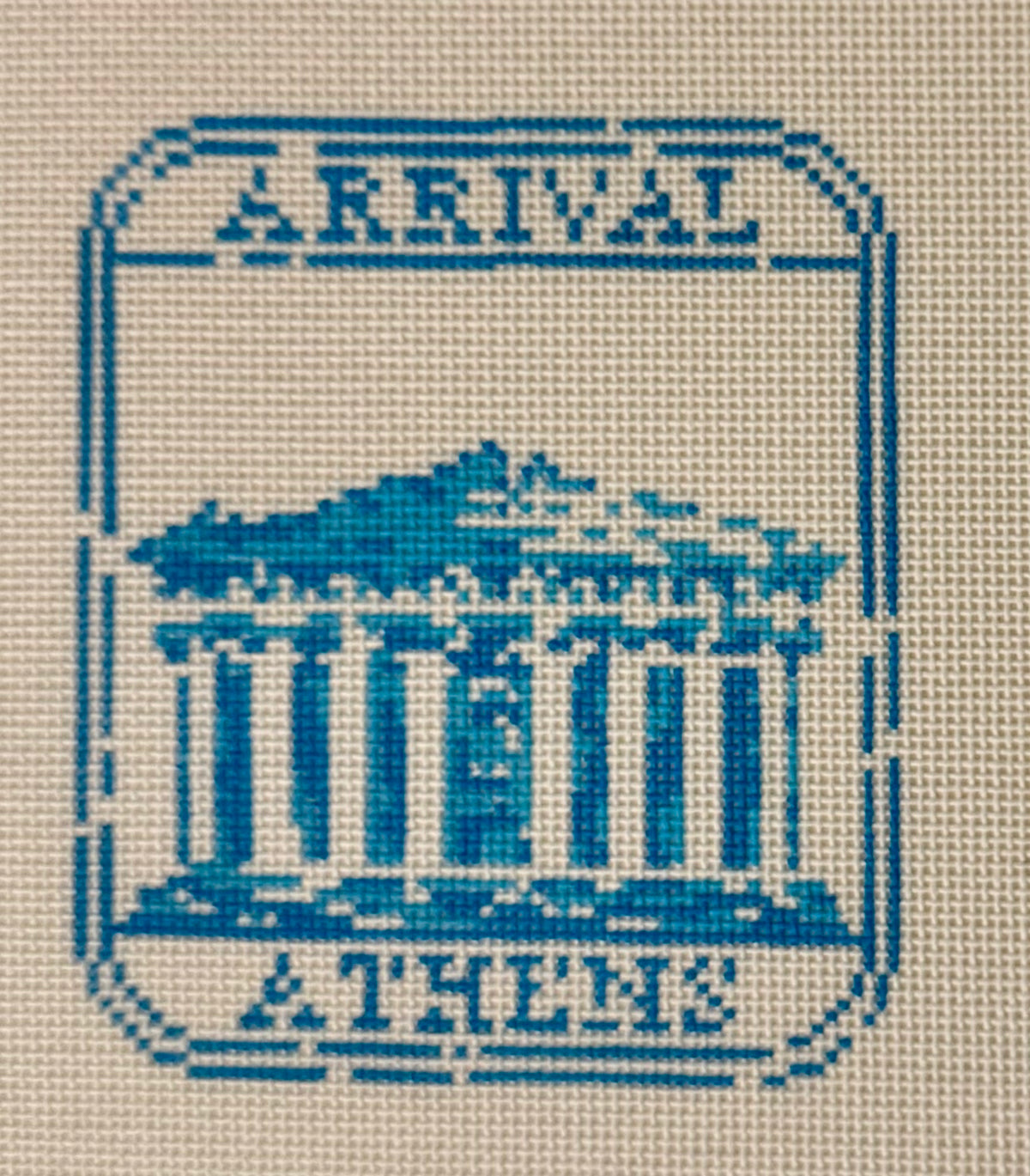 Athens Passport Stamp
