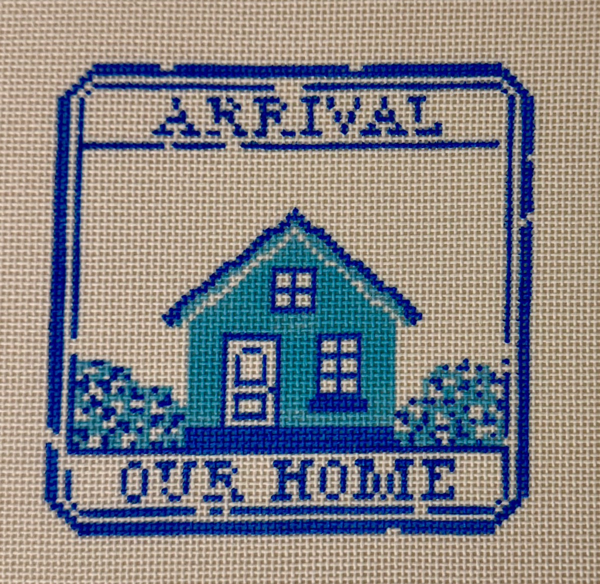 Our Home Passport Stamp