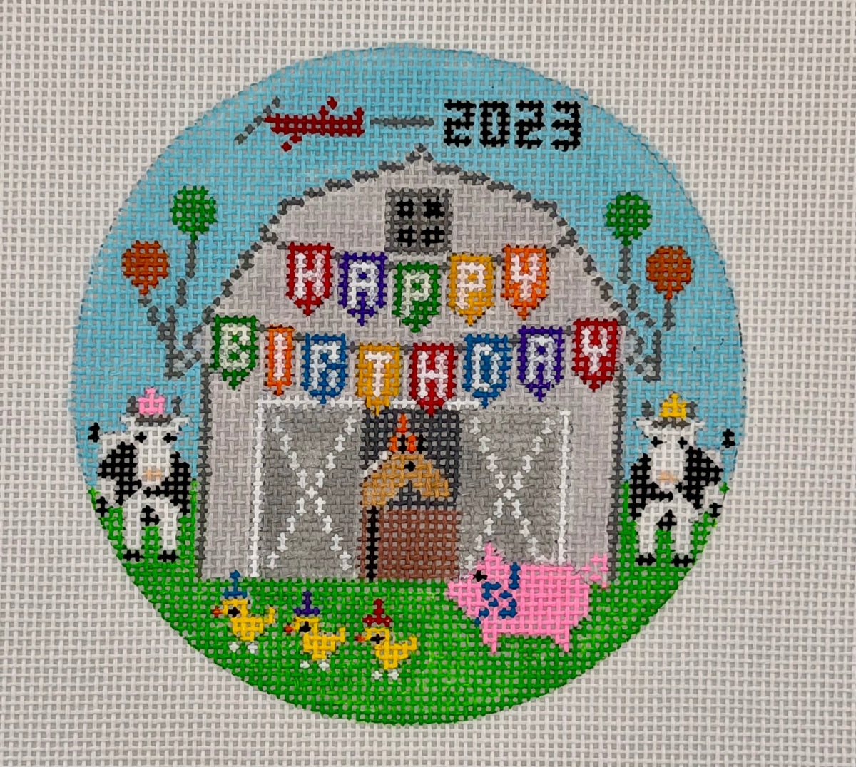 Celebration (Happy Birthday) Barn Round