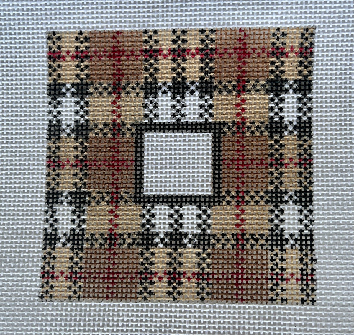 Brown Plaid Insert