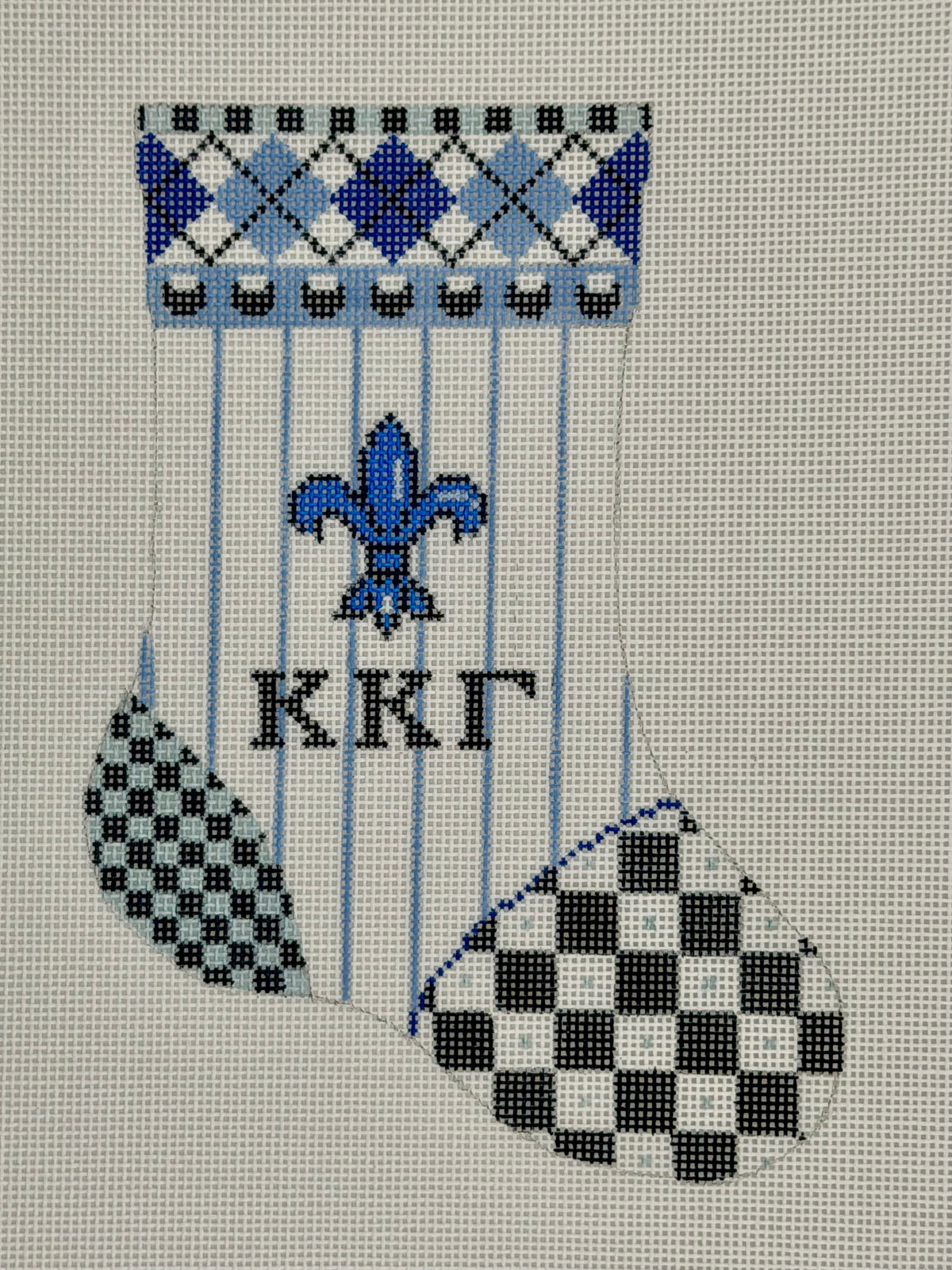 Mini Stocking - Kappa Kappa Gamma Fraternity