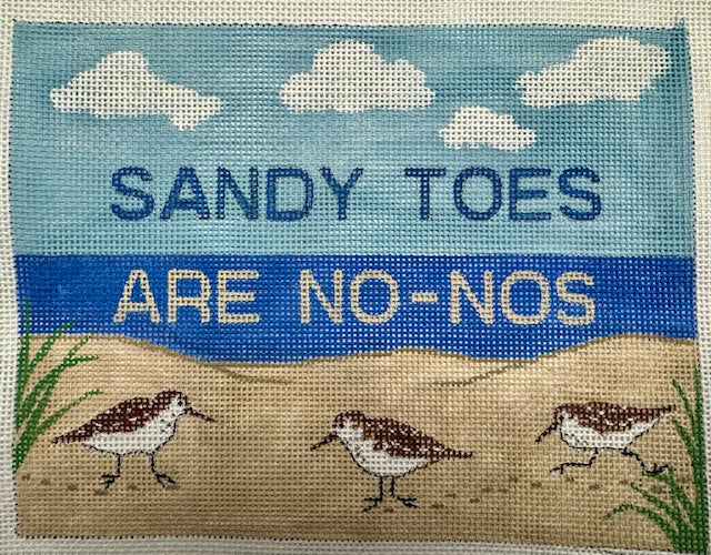 Sandy Toes are No-No's