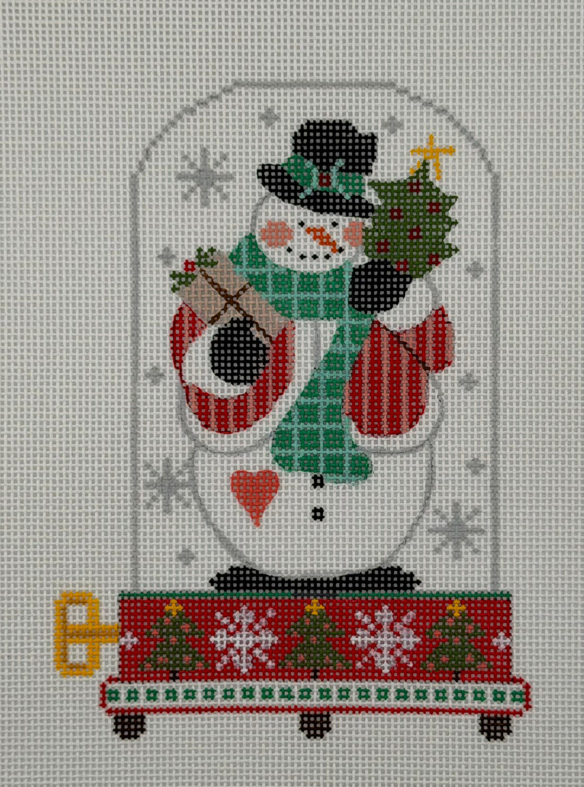 Snowman Music Box