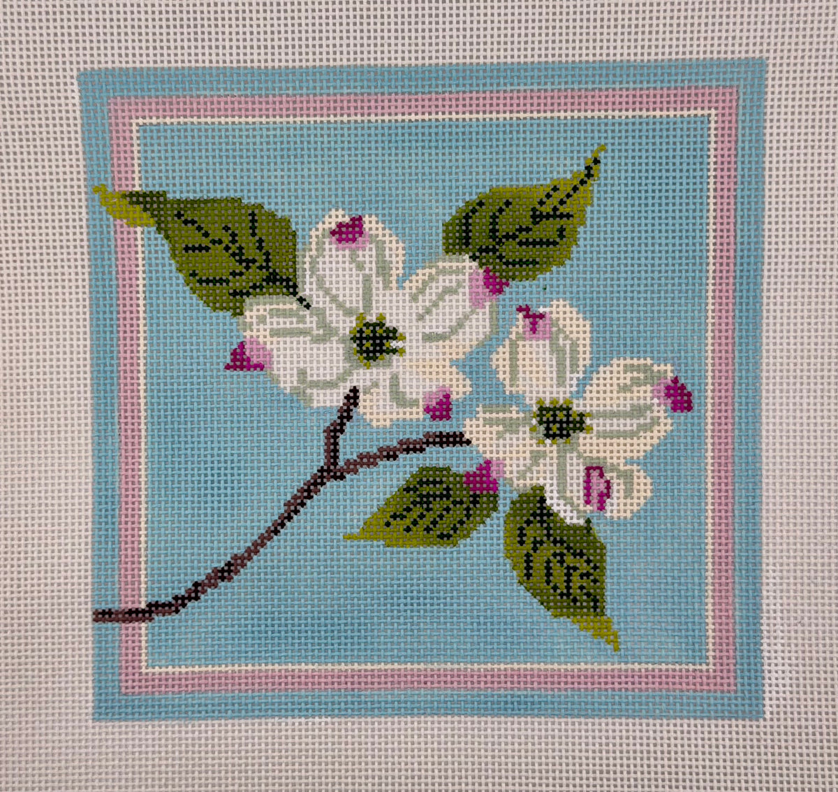 White Dogwood Blossoms