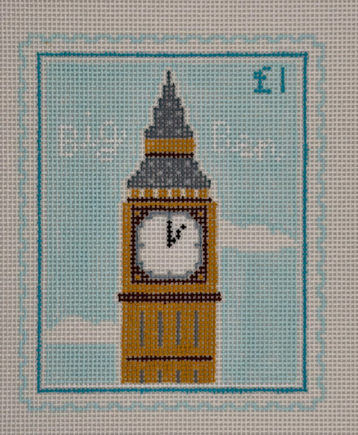 Big Ben Travel Stamp