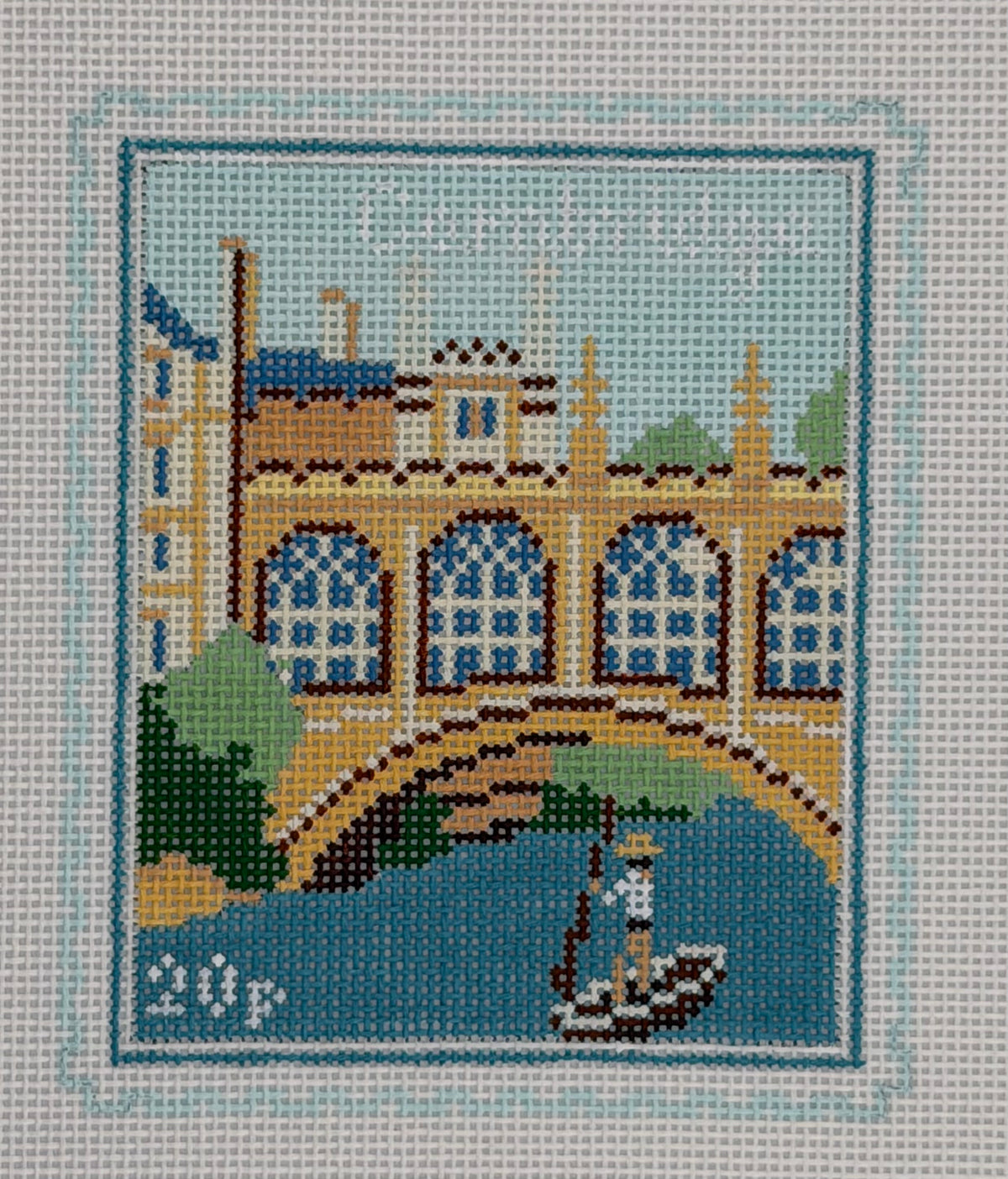 Cambridge (Bridge of Sighs) Travel Stamp