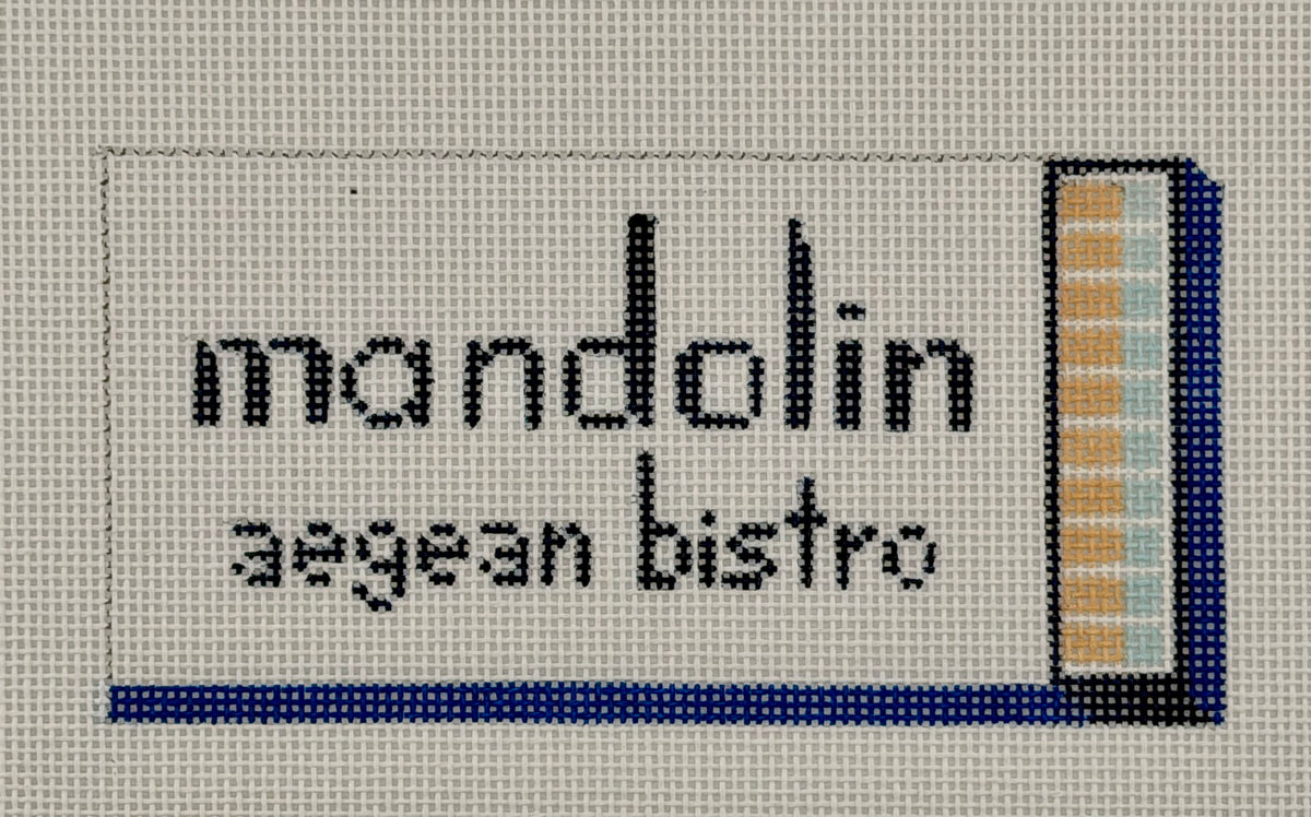 Mandolin Aegean Bistro Matchbook