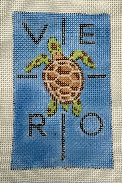 Turtle Vero Luggage Tag